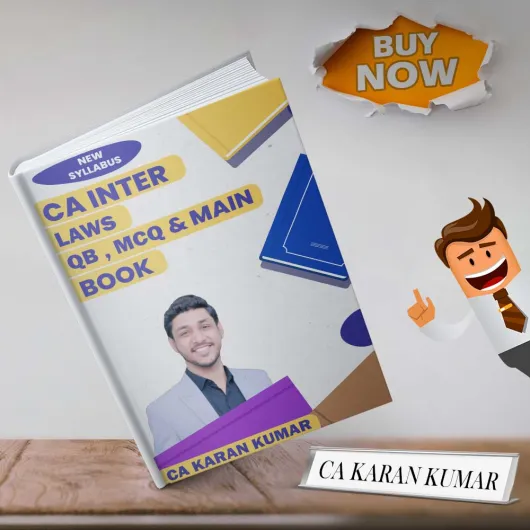 CA Karan Kumar Corporate & Other Laws Question Bank, MCQ, Main Book Combo for CA Inter : Study Material CA Karan Kumar Corporate & Other Laws Question Bank, MCQ, Main Book Combo for CA Inter : Study Material