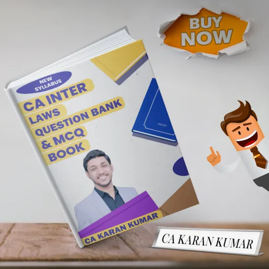 CA Karan Kumar Corporate & Other Laws Question Bank & MCQ Combo for CA Inter : Study Material CA Karan Kumar Corporate & Other Laws Question Bank & MCQ Combo for CA Inter : Study Material