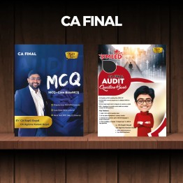 CA FINAL AUDIT Question Bank & MCQ BOOK (HARD BOOK) By CA Kapil Goyal : Study Material.