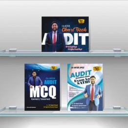 CA Inter Audit Question Bank & MCQ BOOK (HARD BOOK) By CA Kapil Goyal : Study Material.