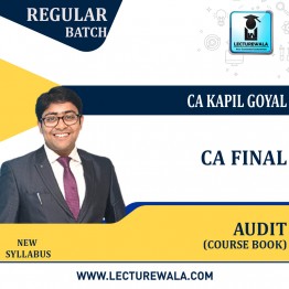 CA FINAL AUDIT COURSE BOOK (HARD BOOK): Study Material By CA Kapil Goyal (For Nov. 2021)