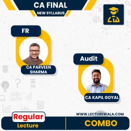 CA Final New Syllabus AUDIT & FR  Combo Regular Course  By CA Parveen Sharma & CA KAPIL GOYAL: Google Drive / Pen Drive 