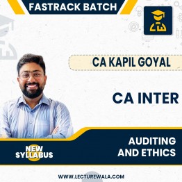 CA Inter New Syllabus Audit Fastrack  Batch  by CA Kapil Goyal : Pen Drive / Online Classes