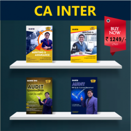 CA INTER AUDIT FULL BOOK SET (HARD COPY) : Study Material By CA Kapil Goyal (For Nov. 2021 & Onwards)