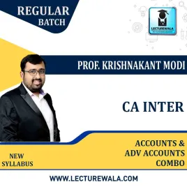 CA Inter Accounts & Adv Accounts Combo Regular Course By Prof Krishnakant Modi: Google Drive / Pendrive. CA Inter Accounts & Adv Accounts Combo Regular Course By Prof Krishnakant Modi: Google Drive / Pendrive.