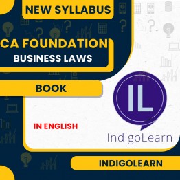 Indigo Learn CA Foundation Business Laws Book