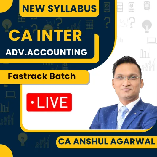 CA Akash Pednekar Advanced Accounting Fastrack Batch For CA Inter