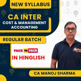 CA Manoj Sharma Costing Face To Face Regular Classes For CA Inter Online Classes CA Manoj Sharma Costing Face To Face Regular Classes For CA Inter Online Classes