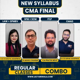 (MEPL Classes) Both Group All Papers Except DT + CFR Regular Online Combo Classes For CMA Final New Syllabus (MEPL Classes) Both Group All Papers Except DT + CFR Regular Online Combo Classes For CMA Final New Syllabus