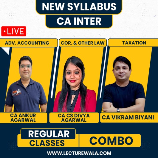 MEPL Classes Group - 1 All Subjects Live Regular Combo Classes For CA Inter Online Classes