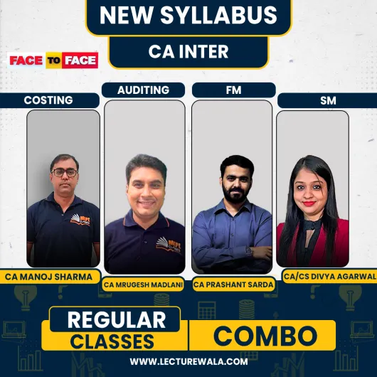 MEPL Classes Group - 2 All Subjects Face To Face Regular Combo Classes For CA Inter Online Classes