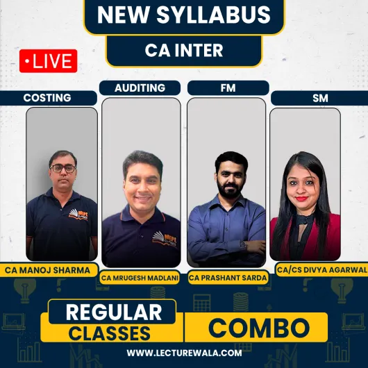 MEPL Classes Group - 2 All Subjects Live Regular Combo Classes For CA Inter Online Classes