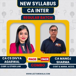 CA/CS Divya Agarwal Law & CA Manoj Sharma Costing 