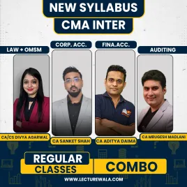 (MEPL Classes) Business Law + OMSM & Both Group Accounting Regular Online Combo Classes For CMA Inter (MEPL Classes) Business Law + OMSM & Both Group Accounting Regular Online Combo Classes For CMA Inter