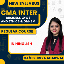 CA/CS Divya Agarwal Business Laws And Ethics & OMSM Regular Online Combo Classes For CMA Inter New Syllabus CA/CS Divya Agarwal Business Laws And Ethics & OMSM Regular Online Combo Classes For CMA Inter New Syllabus