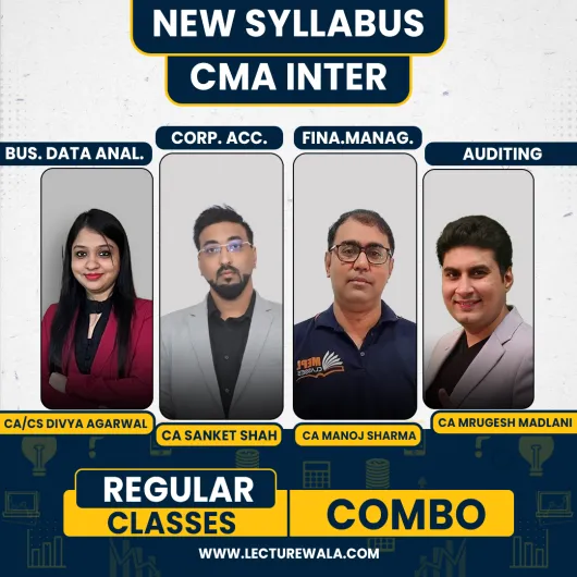 MEPL Classes Group -2 All subjects Regular Online Combo Classes For CMA Inter New Syllabus