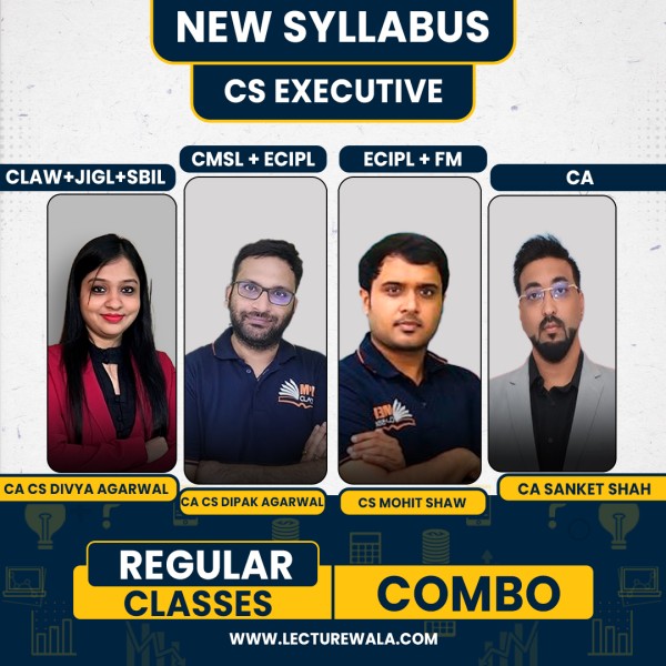 MEPL Classes All Papers Combo Except Tax Regular Live Online Classes For CS Executive New Syllabus