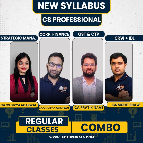 MEPL Classes Module - 2 All Subjects With Any 1 Elective Paper Regular Online Combo Classes For CS Professional New Syllabus