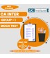 SJC Institute Group - 1 (Paper 01 to 03) Mock Test For CA Inter