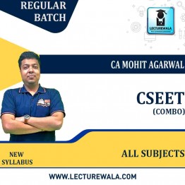 CSEET All Subjects Regular Course Combo : Video Lecture + Study Material By CA Mohit Aggarwal (For 2022 & 2023)