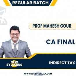 Indirect Tax By Prof Mahesh Gour
