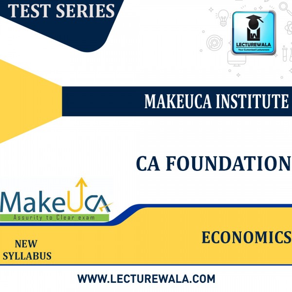 CA Foundation Economics New Test Series By MakeUCA