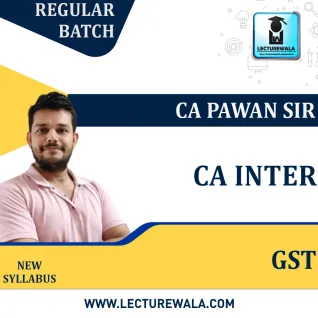 CA Inter GST Only Regular Course : CA Pawan Sir : Pen Drive Online Classes CA Inter GST Only Regular Course : CA Pawan Sir : Pen Drive Online Classes