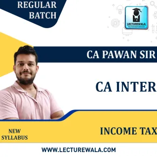 CA Inter Income Tax Only Regular Course : CA Pawan Sir : Pen Drive Online Classes CA Inter Income Tax Only Regular Course : CA Pawan Sir : Pen Drive Online Classes