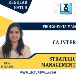 CA Inter SM Only Regular Course By Prof.Shweta mam : Pen Drive Online Classes