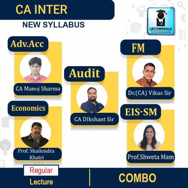 CA Inter Group-2 All Subject Regular Course by Mittal Commerce Classes Team : Pen Drive / Online Classes