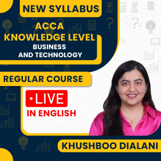 ACCA Business Technology Live Batch For Sep 25 By Khushboo Dialani : Online Classes ACCA Business Technology Live Batch For Sep 25 By Khushboo Dialani : Online Classes
