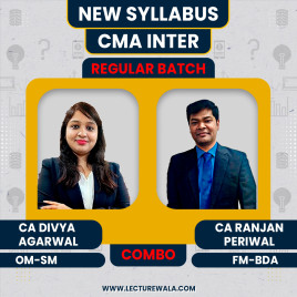CMA Inter New OMSM &amp; FM-BDA Regular Classes By CA CS Divya Agarwal &amp; CA Ranjan Periwal : Google Drive / Online Classes