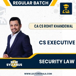 Security Law By CA CS Rohit Khandelwal
