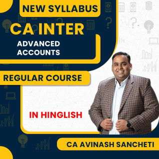 CA Avinash Sancheti Adv. Accounts Regular Batch For CA Inter 