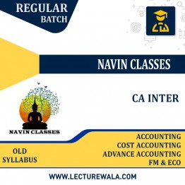 CA Inter All 4 Practical Paper Combo By Navin Classes: Pendrive / Online Classes.