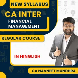 CA Navneet Mundhra Financial Management Regular Batch For CA Inter   CA Navneet Mundhra Financial Management Regular Batch For CA Inter