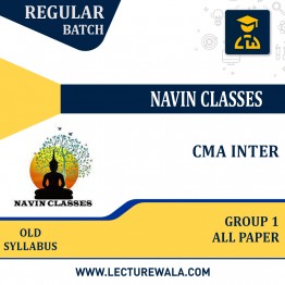 CMA Inter Group 1 Full Course By Navin classes: Google Drive / Online Classes.