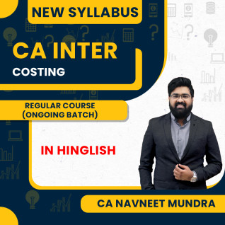 CA Navneet Mundhra Ongoing Regular Batch For Costing By CA Navneet Mundhra CA Navneet Mundhra Ongoing Regular Batch For Costing By CA Navneet Mundhra