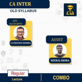 CA Inter Audit and Adv. Accounts Full Course Combo By  Neeraj Arora and Praveen Sharma: Google drive