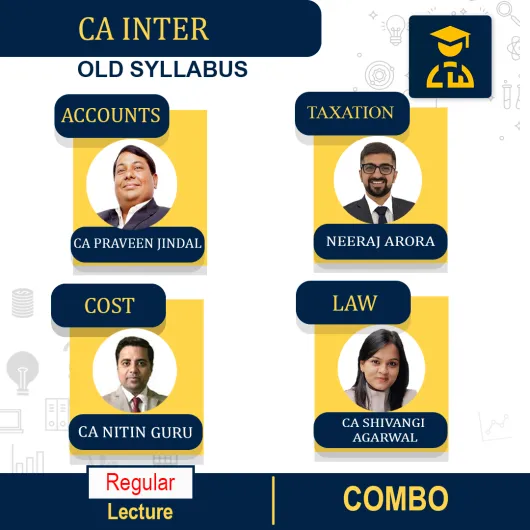 CA Inter Tax & Costing & Law & Accounts Full Course Combo By Neeraj Arora and Nitin Guru and CA Shivangi Agarwal and Praveen Jindal : Google drive