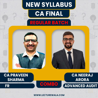 CA Parveen Sharma FR & Neeraj Arora Audit Combo regular Online Classes For CA Final: Online Classes. CA Parveen Sharma FR & Neeraj Arora Audit Combo regular Online Classes For CA Final: Online Classes.