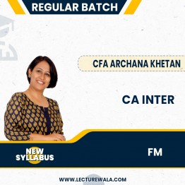 CA Inter FM New Syllabus Regular Course By CFA Archana Khetan: Google Drive.