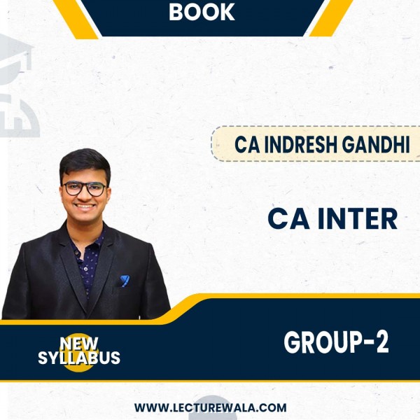 CA INTER NEW SYLLABUS  group 2 combo BOOKS audit  By CA Indresh Gandhi