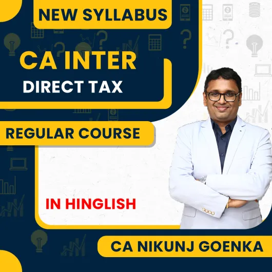 CA Nikunj Goenka DT ( Direct Tax ) Regular Online Classes For CA Inter : Google Drive & Pen drive classes. CA Nikunj Goenka DT ( Direct Tax ) Regular Online Classes For CA Inter : Google Drive & Pen drive classes.