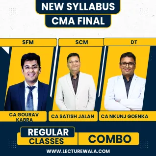 CMA Final Group 3 Regular Course By CA Gourav Kabra SFM, CA Nikunj Goenka DT, CA Satish Jalan SCM : Google Drive & Pendrive CMA Final Group 3 Regular Course By CA Gourav Kabra SFM, CA Nikunj Goenka DT, CA Satish Jalan SCM : Google Drive & Pendrive