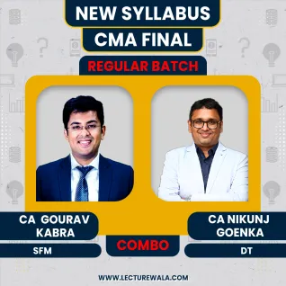 CMA Final Group 3 Regular Course By CA Gourav Kabra SFM Nikunj Goenka DT: Google Drive & Pendrive CMA Final Group 3 Regular Course By CA Gourav Kabra SFM Nikunj Goenka DT: Google Drive & Pendrive