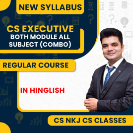 CS NKJ CS Classes Both Module All Papers Regular Online Combo Classes For CS Executive New Syllabus CS NKJ CS Classes Both Module All Papers Regular Online Combo Classes For CS Executive New Syllabus