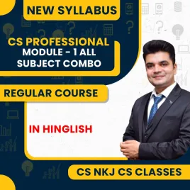 CS NKJ CS Classes Module - 1 All Papers Regular Online Combo Classes For CS Professional New Syllabus CS NKJ CS Classes Module - 1 All Papers Regular Online Combo Classes For CS Professional New Syllabus