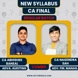 CA Final AFM & Audit Recorded Regular Batch Combo by CA Nagendra Sah & CA Abhishek Bansal : Online Classes   CA Final AFM & Audit Recorded Regular Batch Combo by CA Nagendra Sah & CA Abhishek Bansal : Online Classes