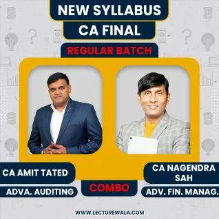 CA Final AFM & Audit Recorded Regular Batch Combo by CA Nagendra Sah &CA Amit Tated : Online Classes   CA Final AFM & Audit Recorded Regular Batch Combo by CA Nagendra Sah &CA Amit Tated : Online Classes